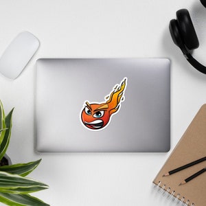 Comet Sticker – Comet Shooting Star in Space cartoon sticker