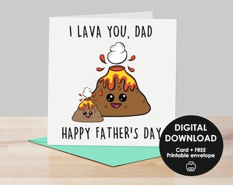 Printable card, Father's Day card, Printable Father's Day card, Happy Father's Day card, Card for Dad, Father's Day card for dad, Dad card