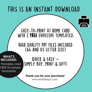 You're One in a Minion - Printable Greeting Card, Minions, Minion Bob ...