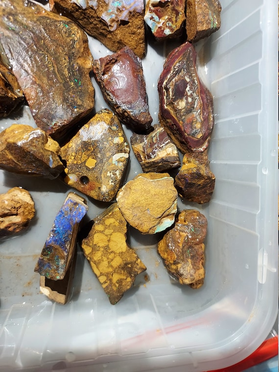 Boulder opal rough best sale prices