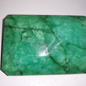 NATURAL Huge Colombian Emerald 2925ct Top Quality Emerald Shape Massive Green Color Rare