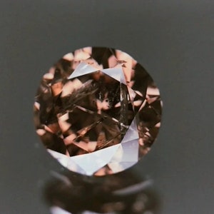 1,01 kt AUSTRALIAN fancy levendig bruinachtig oranjeachtig roze diamanten ronde I1 uiterst zeldzaam topgecertificeerd gratis wereldwijde expresverzending