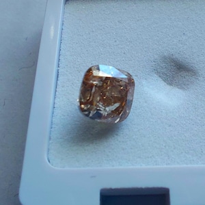 1,05 kt AUSTRALIAN PINK DIAMOND Enorme mooie lichtroze kussenvorm SI2 Clarity Top Diamond Certified Gratis wereldwijde expresverzending