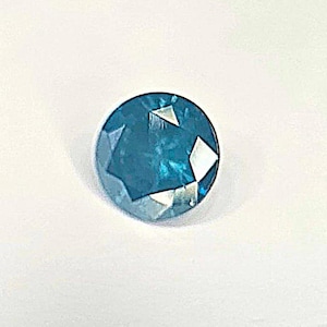1,00 ct Blue DIAMOND Fancy diepblauwe ronde briljante vorm I3 Clarity Top Diamond gecertificeerd gratis wereldwijde expresverzending enorm formaat