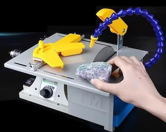 All In 1 Multifunction Grinding Polishing Machine Saw Stone Polisher Portable Polishing Machine Mini Table Saw Stone Engraving
