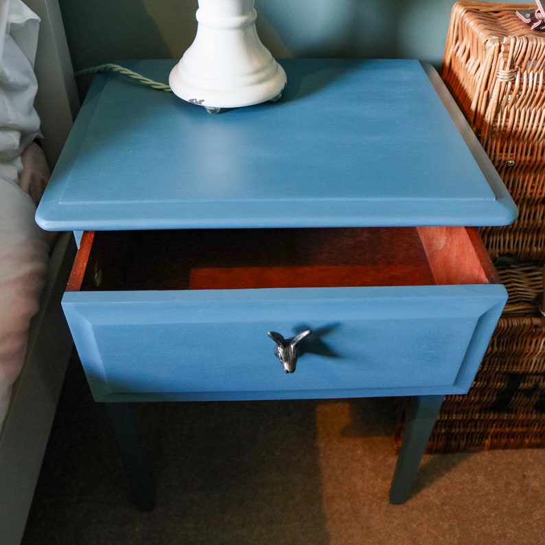 Pair of Stag Bedside Tables Hand Painted Etsy UK