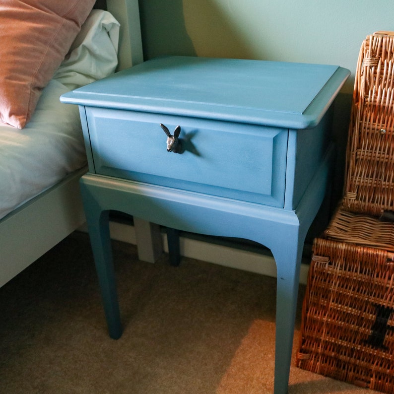 Pair of Stag Bedside Tables Hand Painted Etsy UK