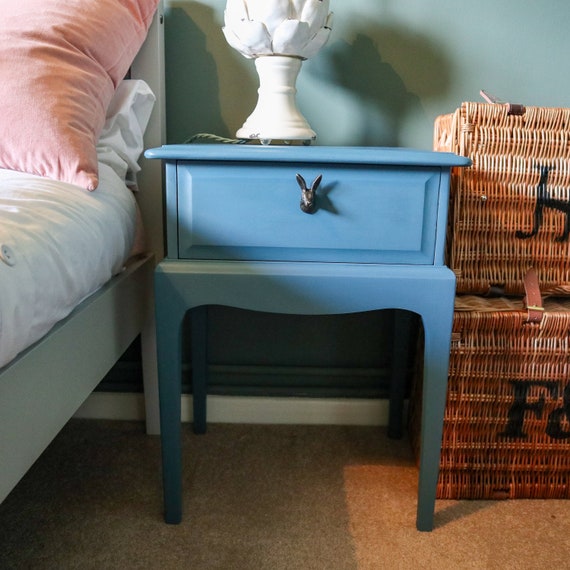Pair of Stag Bedside Tables Hand Painted Etsy