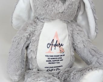 For My Goddaughter Gift Box, Godchild, Religious Gift Box, Godparents, Baptism, Christening, Auntie, Niece, Stuffy, Plush Animal, Plushie