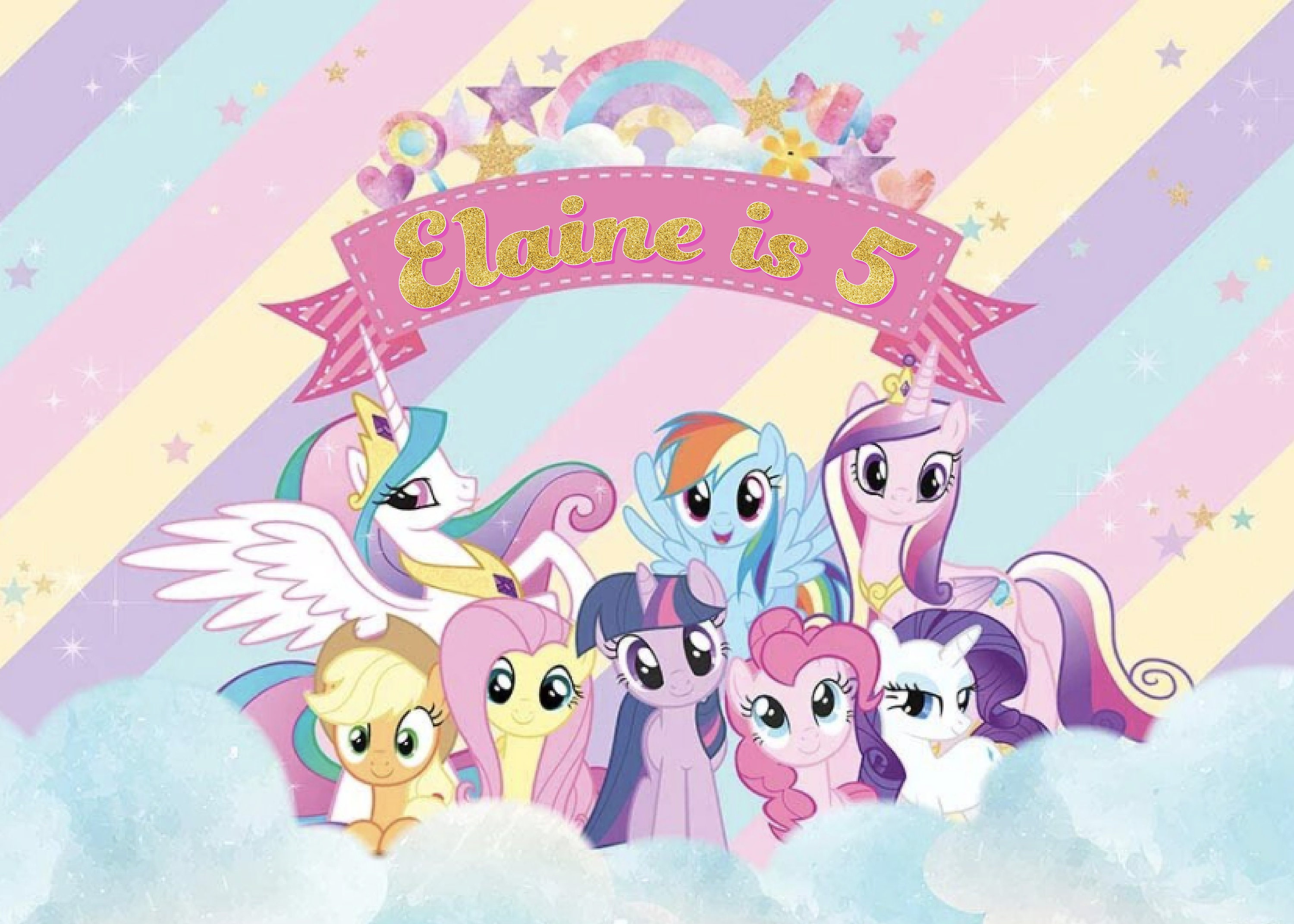 My Little Pony Birthday Background Ubicaciondepersonas cdmx gob mx