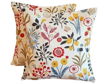 cranberry colored throw pillows