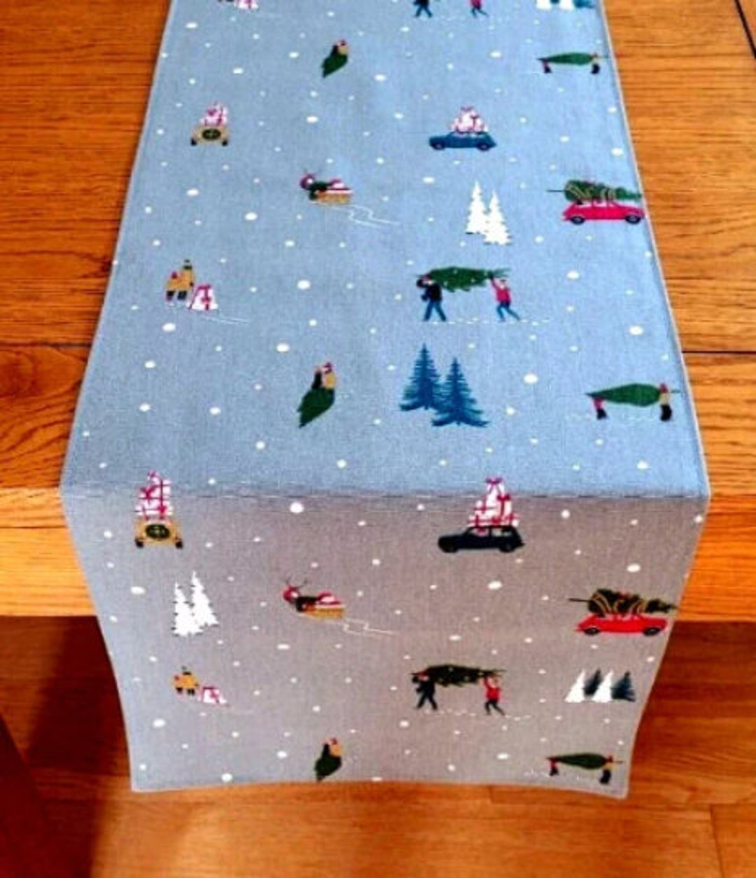 Sophie Allport Home for Christmas Table Runner Christmas Etsy