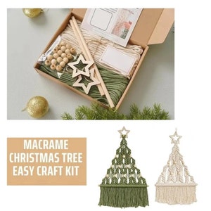 Christmas Tree Craft | Hanging Tree Wall Deocoration | Holiday Wall Decor | Free Shipping
