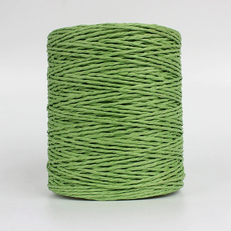 Natural Raffia Straw Yarn for Hand Knit Crochet Projects Etsy