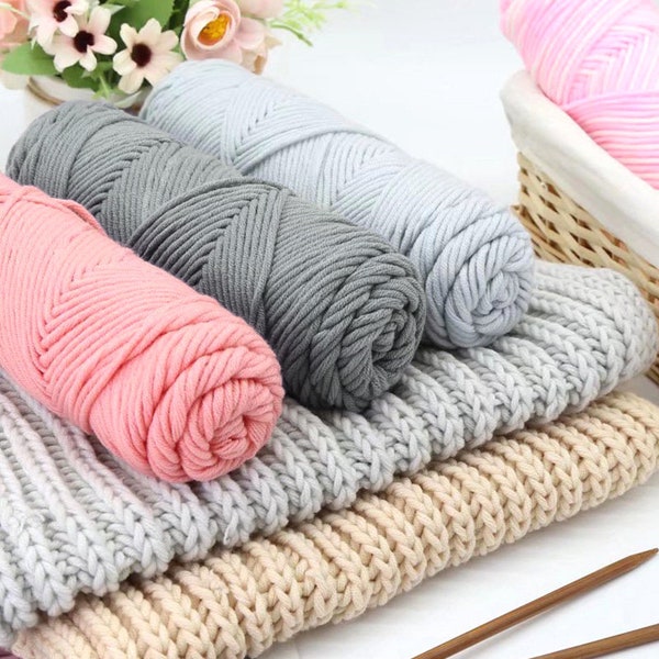 Acrylic Yarn | 8 Ply | 100 gram | Light and Modern Colours | Free Shipping