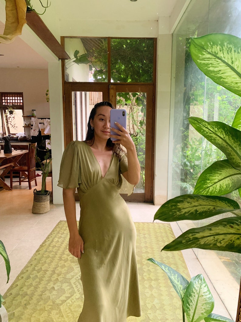 silk maxi dress, maxi satin dress, long silk dress, bridesmaids dresses, silk slip dress, chocolate silk slip, bronze silk gown, evening gown, scoop neck maxi slip, floor length dress, mocha slip dress, long dress open back, low back silk dress