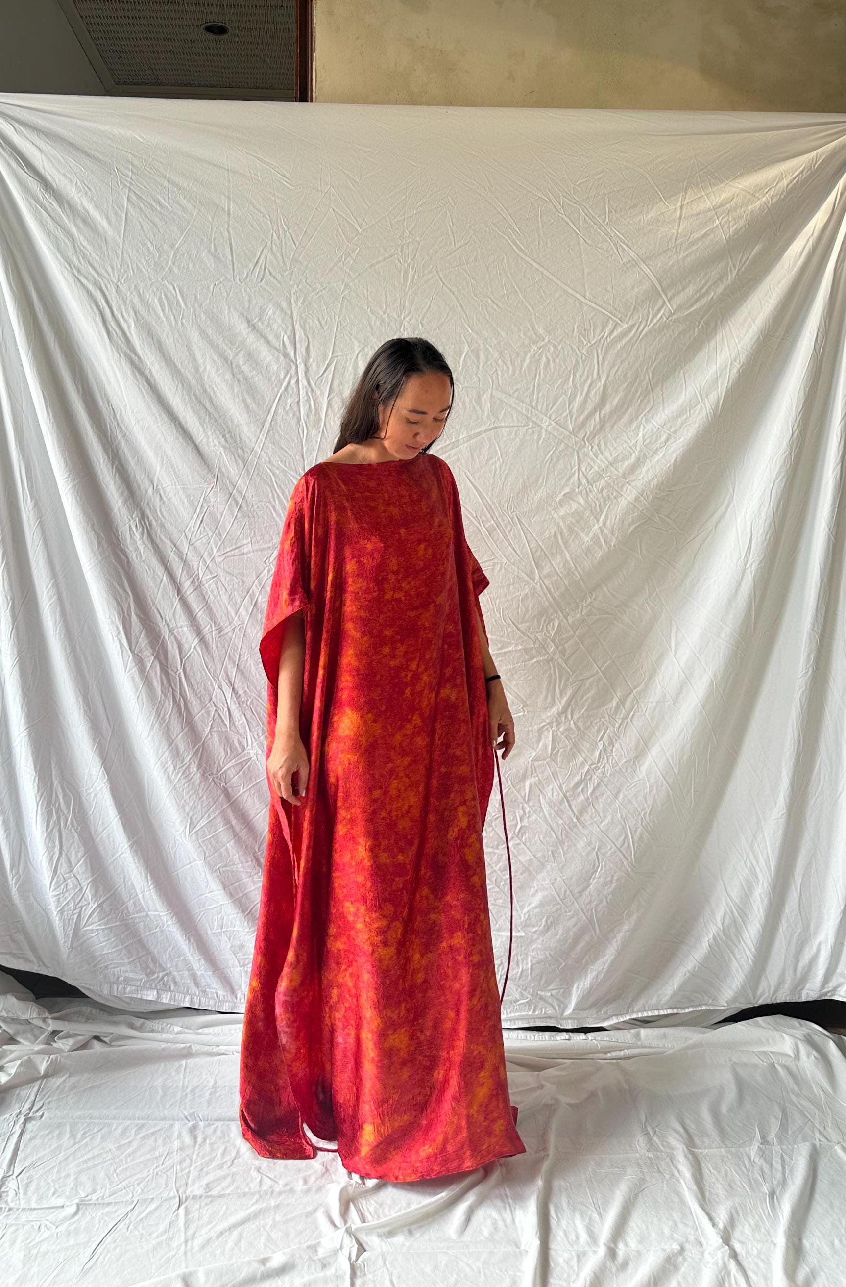 Seta Tuniche Caftani Caftano Seta Italia