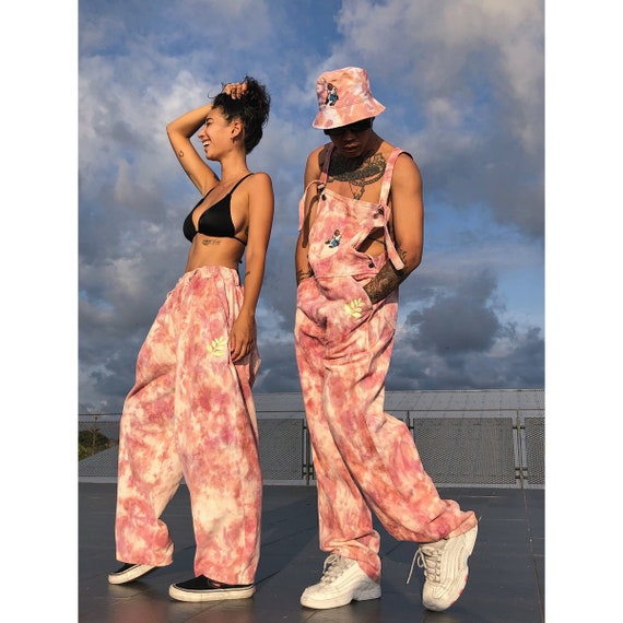 Corduroy Tie Dye Baggy Pants Streetwear Pants Pink Tie-dye Loose Baggy Pants  Jogger Tie-dye Pants Tie Dye Sweatpants -  Canada