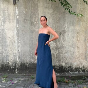 Silk Dress, floor silk Dress, Summer silk Dress, Wedding Guest Dress, Women silk Clothing, Oversize silk Dress, Plus size Dress, Strapless dress, casual linen dress, silk dress women, Tailor silk ress, simple wedding dress, dresses's woman