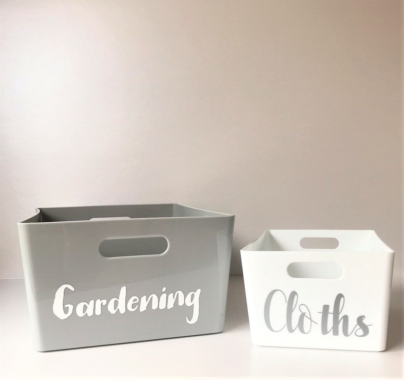 Personalised Storage Box/Tray Home Decor Organise Etsy