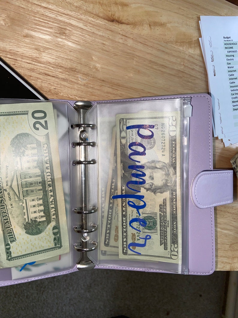 Money Organizer Budget Planner Financial Planners Money Etsy