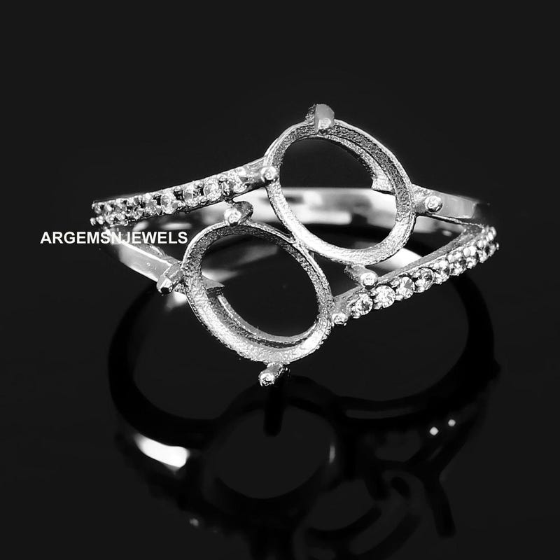 Ring Without R Ring Settings Without Stone - Etsy