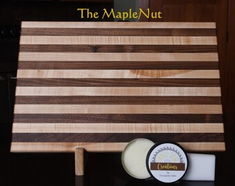 Maple and Walnut Cuting Board