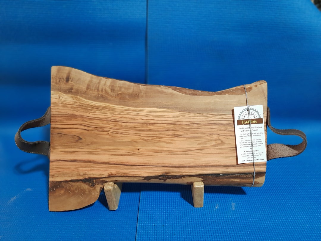 Olive Wood Charcuterie Board Etsy