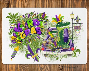 Mardi Gras Placemats - Etsy