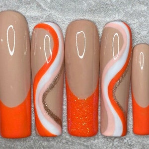 Orange you glad to see me nails