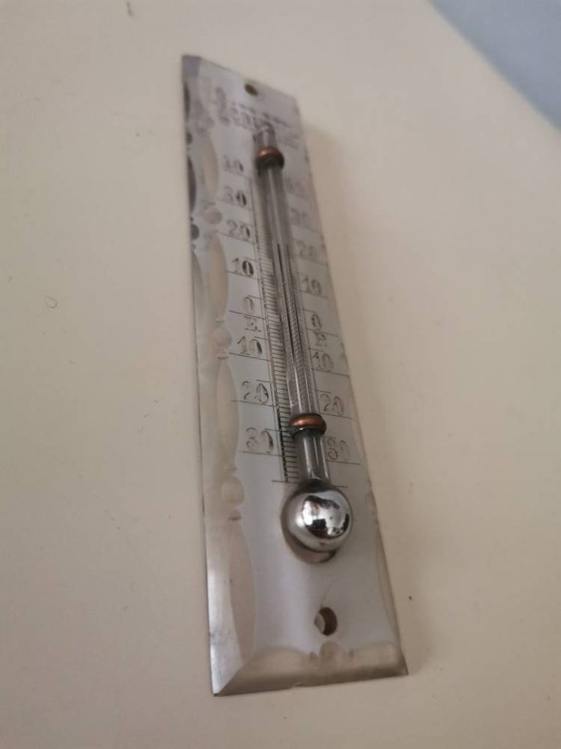 19th Century Réaumur Scale Thermometer Crystal Glass - Etsy