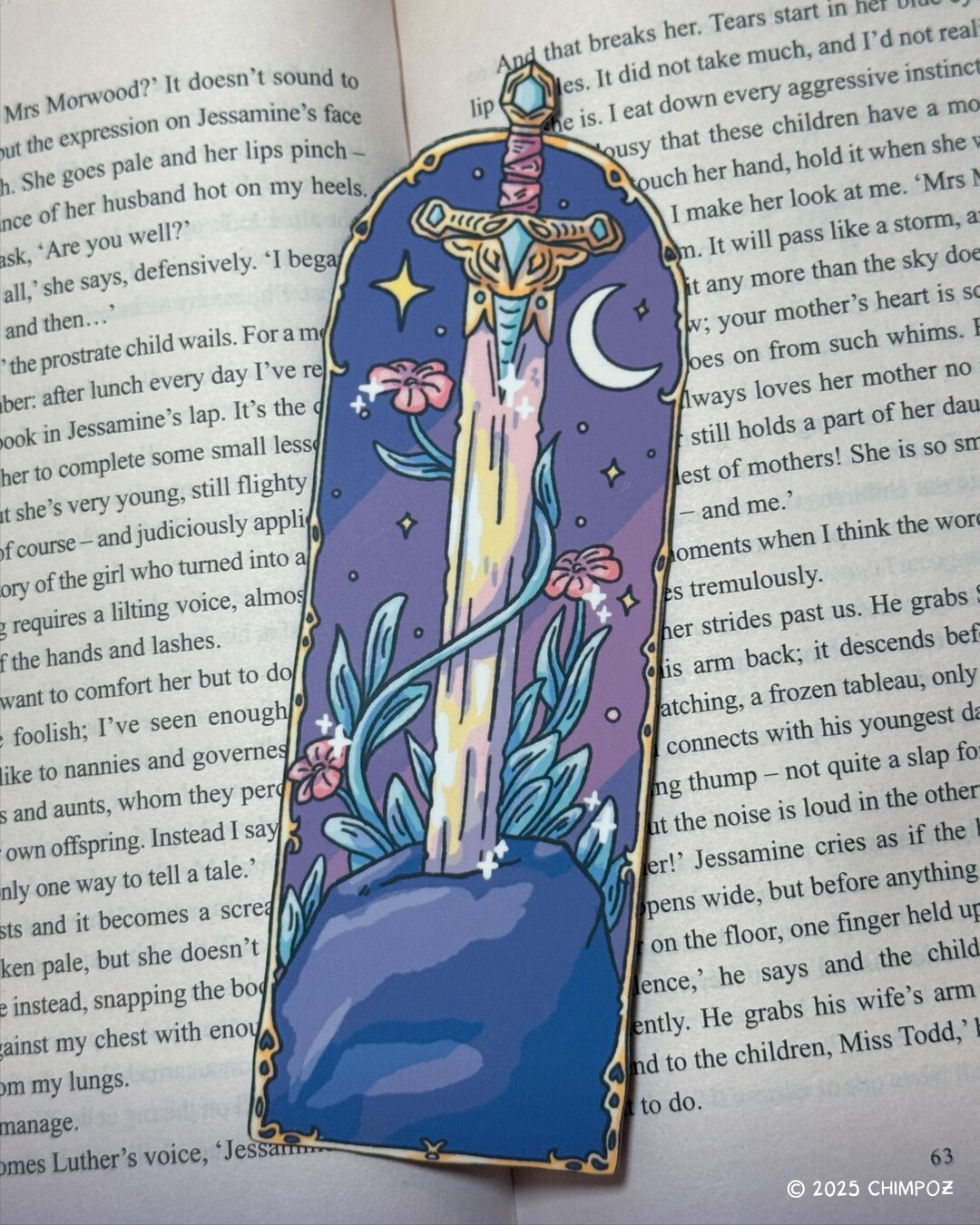 Twilight Blade Bookmark | Premium Quality | Gifts Under 10 | Bookworm ...