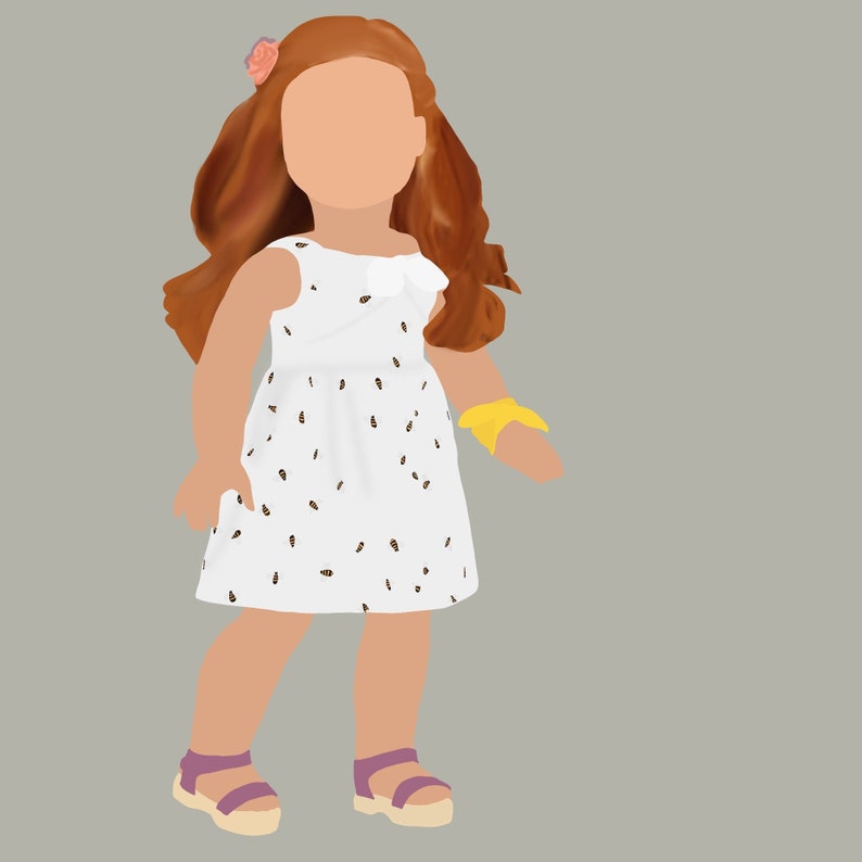 Custom American Girl Doll Stickers