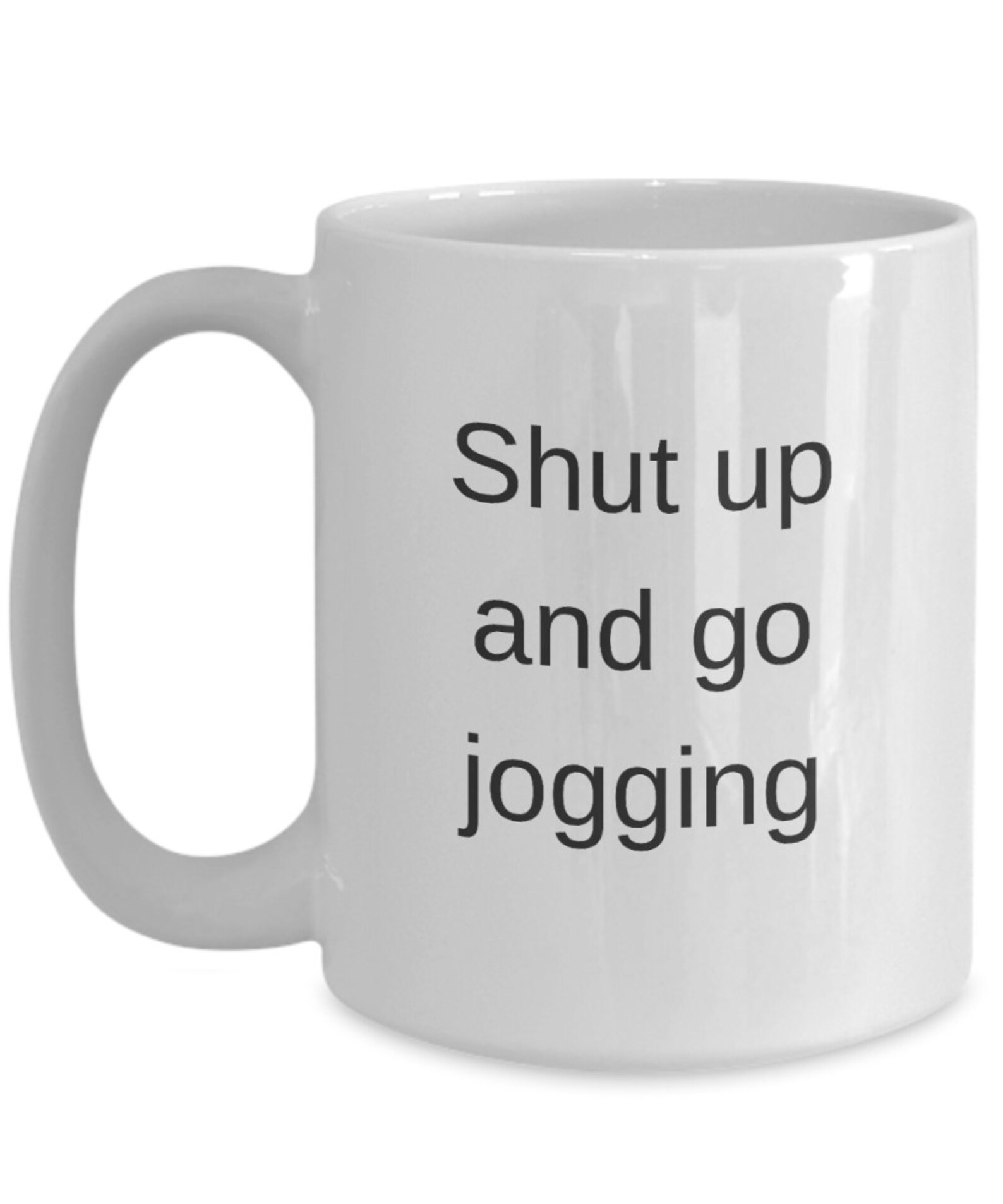 Jogging gift jogging white coffee mug jogging cup jogging Etsy