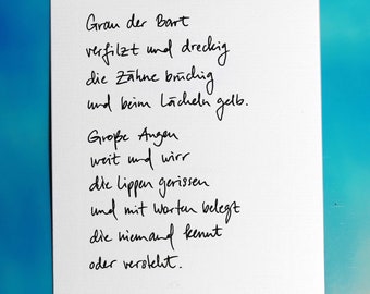 Dein individuelles Fantasie-Wort-Gedicht