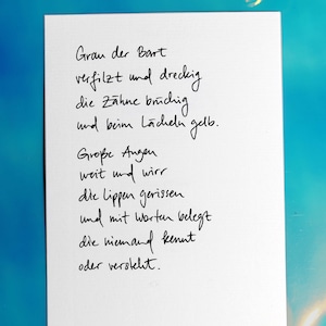 Dein individuelles Fantasie-Wort-Gedicht Bild 1