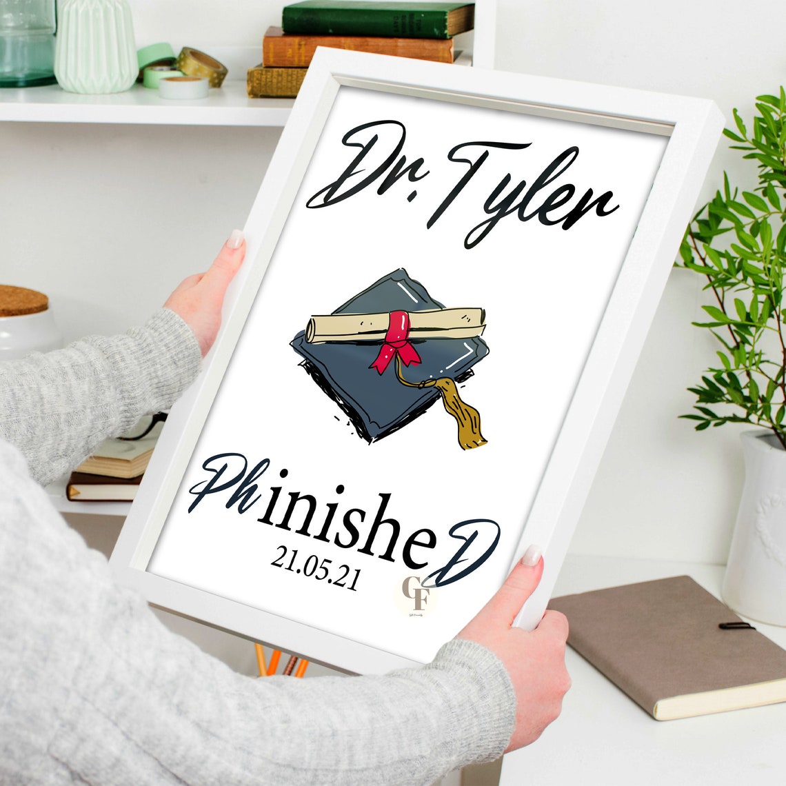 Personalisierte PhinisheD Phd Graduierung Geschenke neue Arzt Etsy