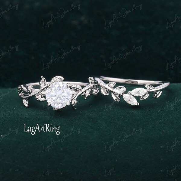 Nature Inspired Engagement Rings Etsy