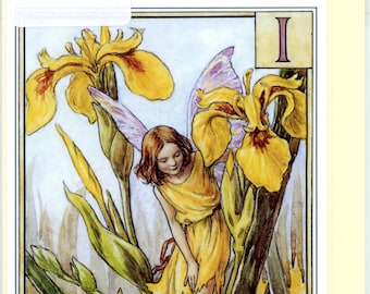 花の妖精：アーモンドの花の妖精 ヴィンテージプリント 1930年頃