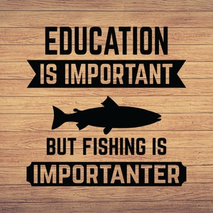 L'istruzione è importante ma la pesca, pesca svg, pesca clipart, pesce png, pesca carina arte, pesca cricut, cute svg, cut files SVG, Png