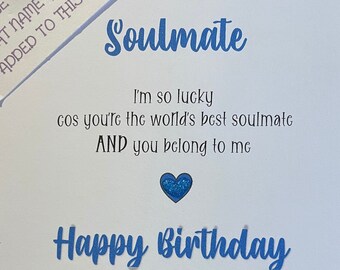 Half Birthday Card Etsy