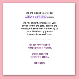 Once in a while someone so very special comes along and makes the world a little more wonderful card/special friend birthday card/bestfriend image 4