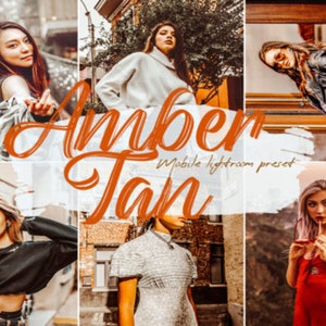 Amber Tan Lightroom Presets Mobile & Desktop DNG blogger Lifestyle