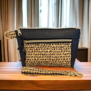 RVA Wristlet Pouch: Richmond VA Clutch Bag with Keychain