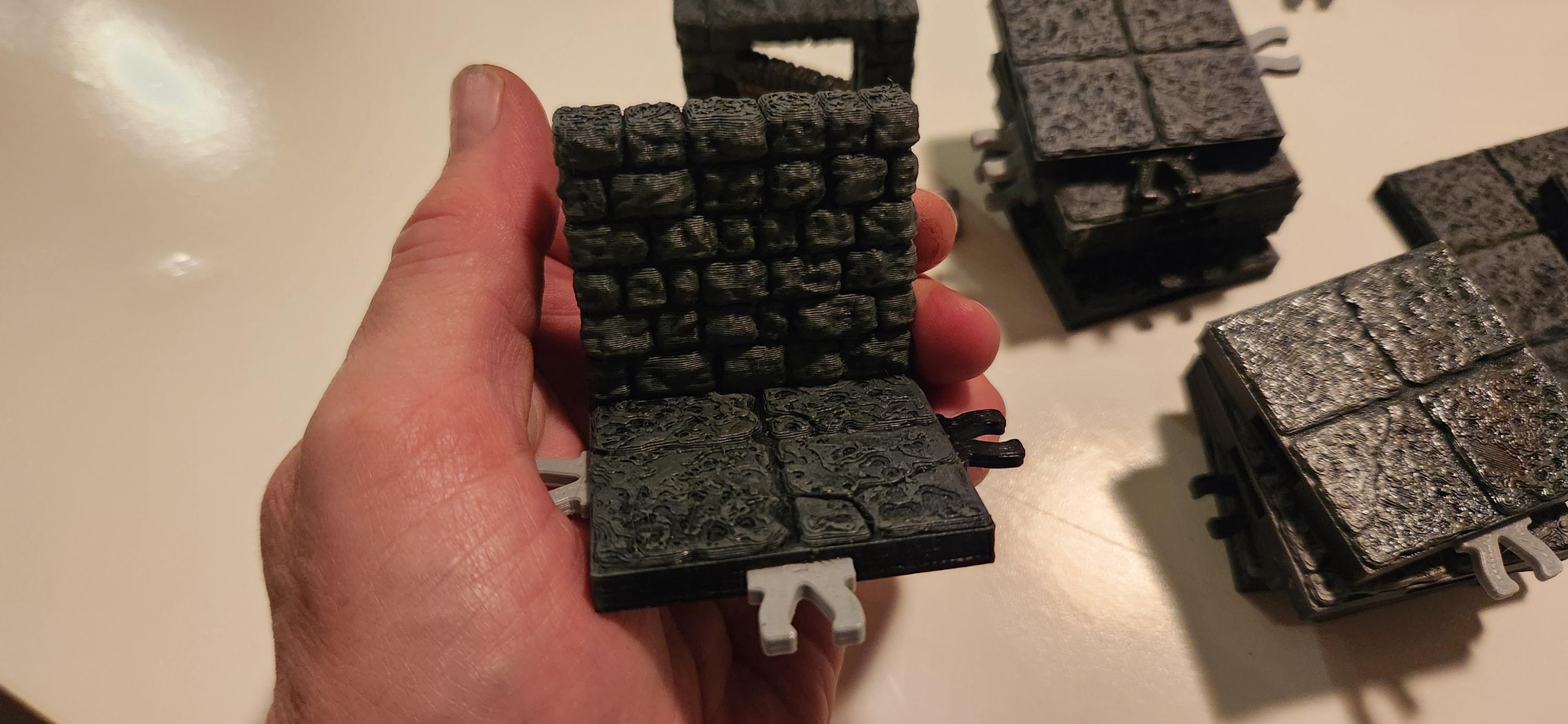 D&D Battle Map Tile Dungeon System. Hand Painted and Configurable. - Etsy