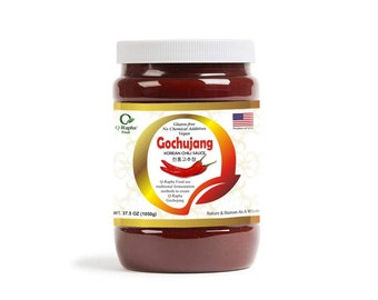 Artisanal Korean Gochujang Chili Paste, Gluten-Free (37.5 oz)