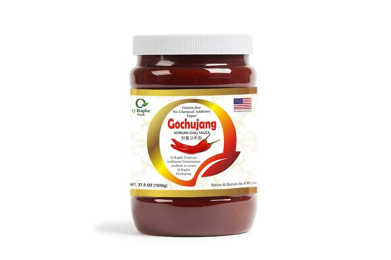 Qrapha Premium Korean Gochujang chili Paste, Glutenfree Unpasteurized
