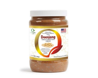 Artisanal Korean Doenjang (Soy Paste), 3 Year Aged, Gluten-Free (35.7 oz)