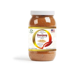 Artisanal Korean Doenjang, 3 Year Aged Soybean Paste, Gluten-Free