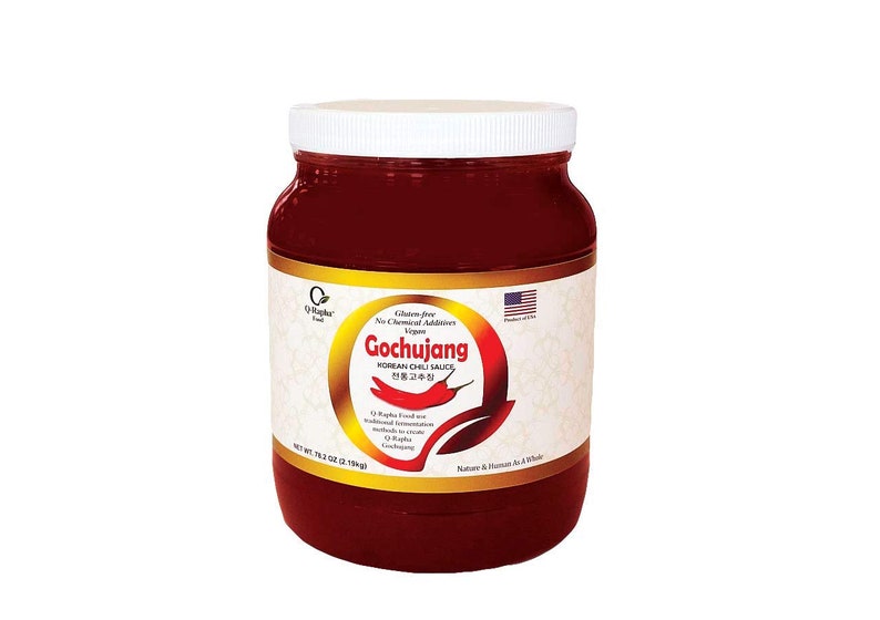 Qrapha Premium Korean Gochujang chili Paste, Glutenfree Unpasteurized